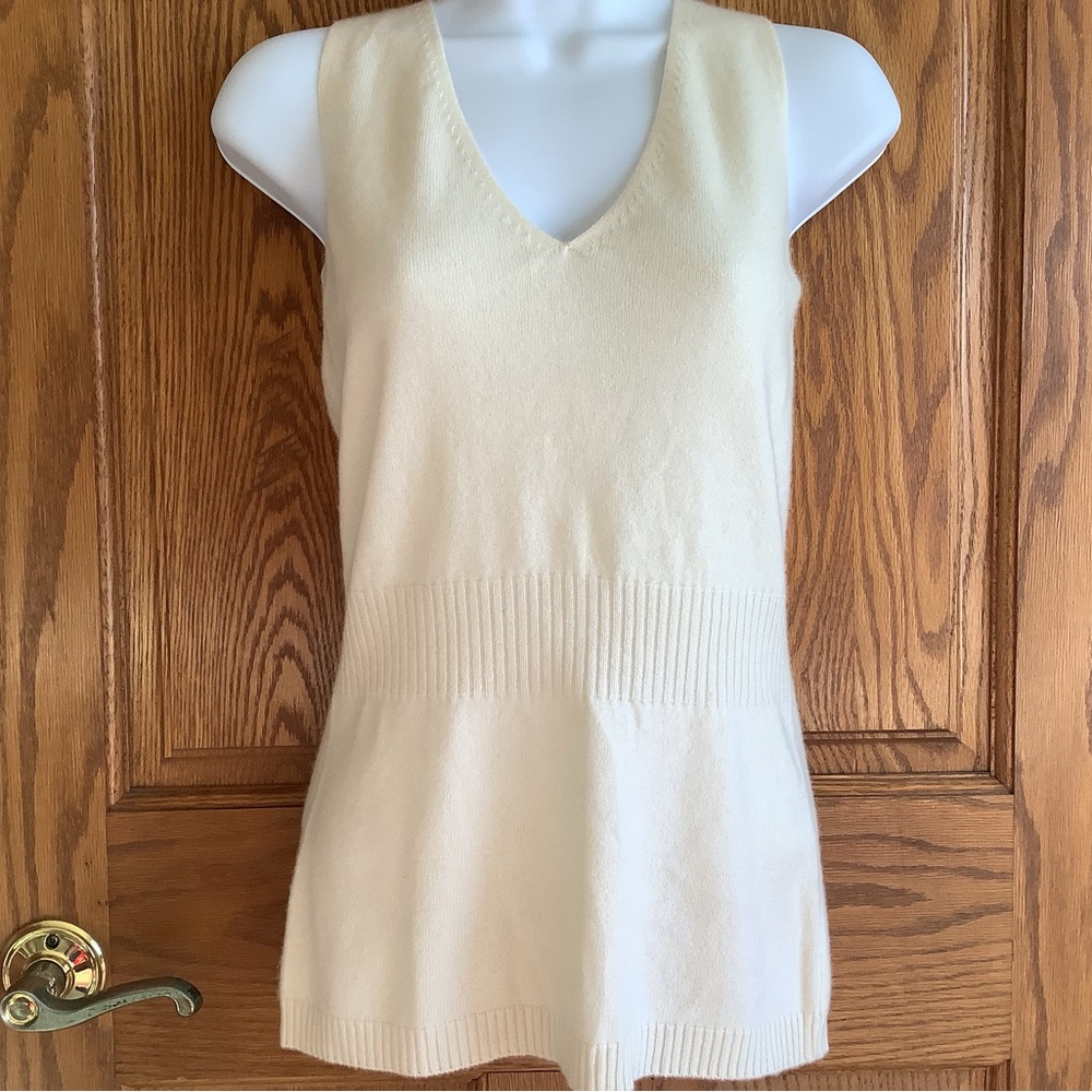 Pure Amici cashmere? Sweater vest  sz S?